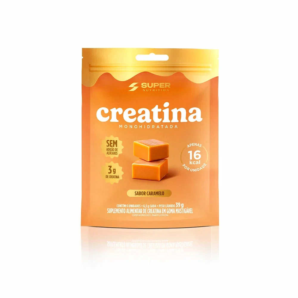 Caramel Creatine Bites Pouch, 6 bites