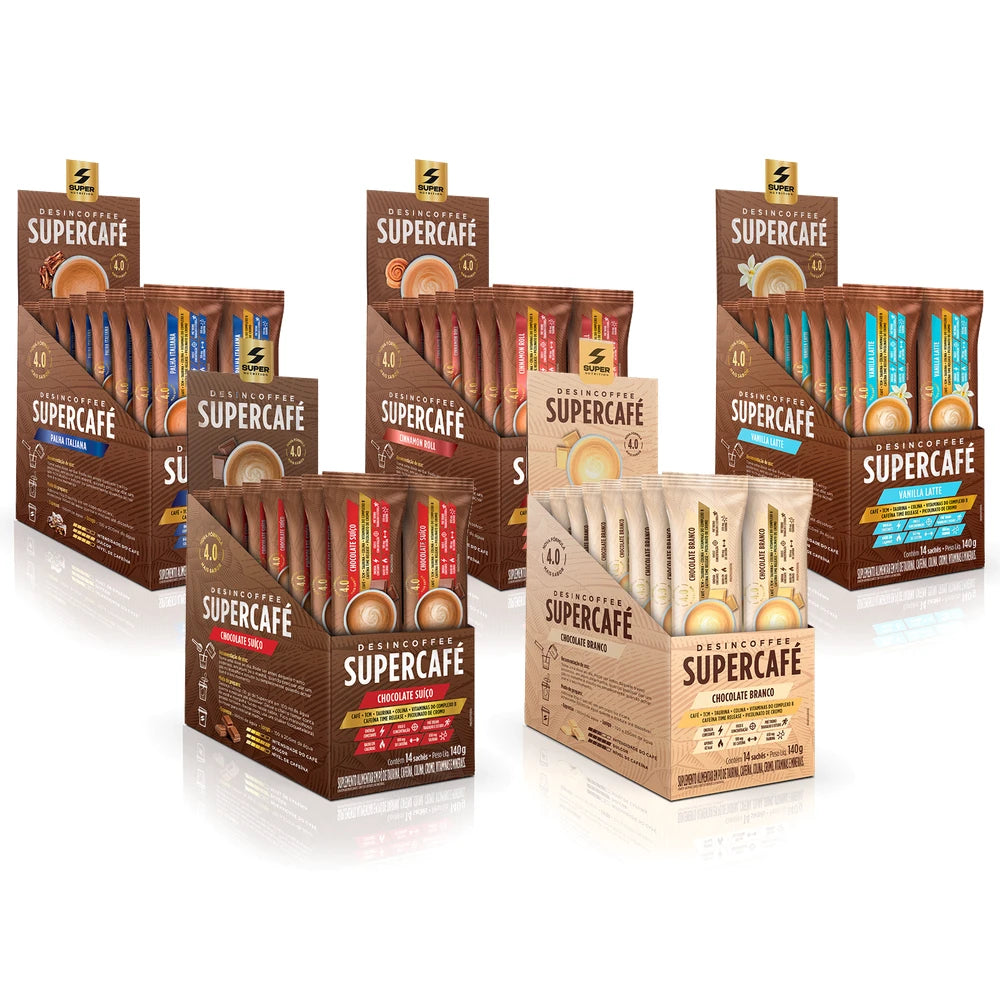 Desincoffee Performance Coffee Travel Sticks in five flavours