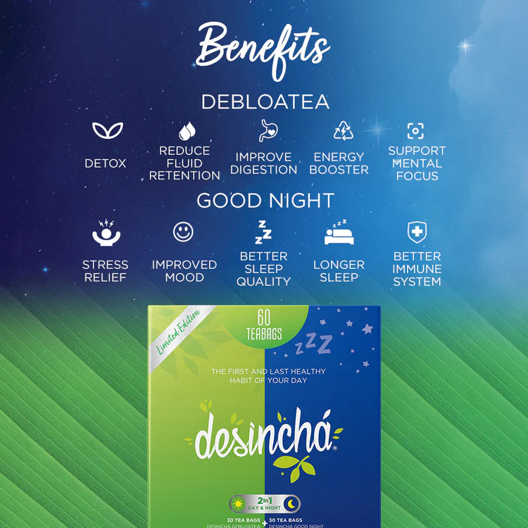 Detox & Debloat Tea + Sleep Aid Tea