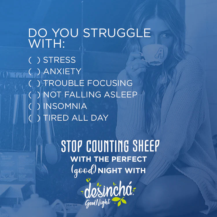 Desinchá Sleep Aid Tea from 4Rio benefits
