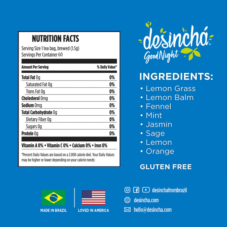 Desinchá Sleep Aid Tea from 4Rio