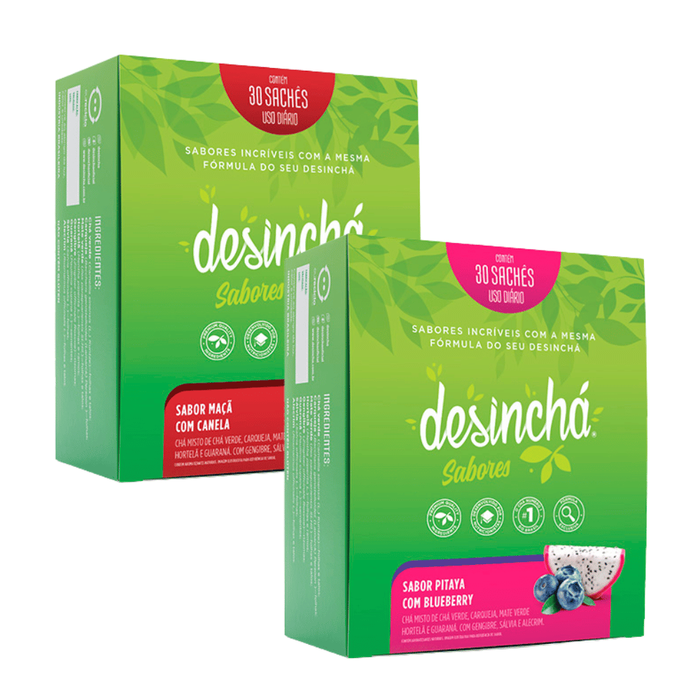 The Fruity Pair — Pick Any 2 Desinchá Teas (30 Bags)