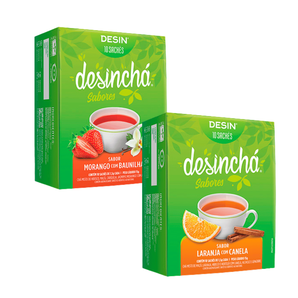 The Mini Fruity Pair — Pick Any 2 Desinchá Teas (10 Bags)