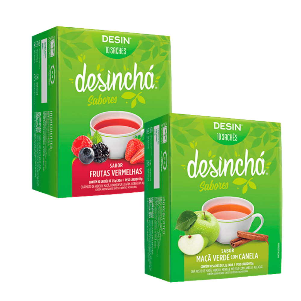 The Mini Fruity Pair — Pick Any 2 Desinchá Teas (10 Bags)