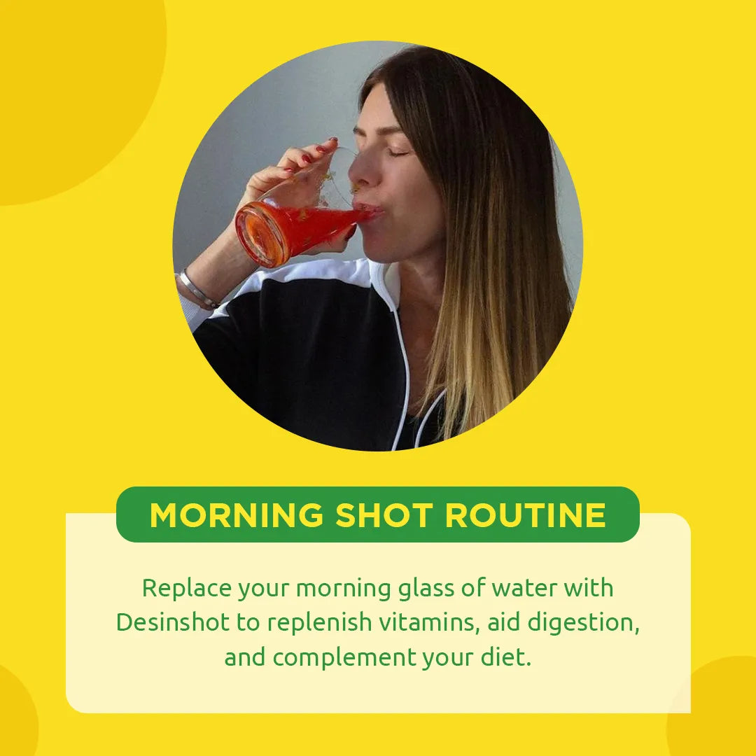 Desinshot Morning Shot benefits